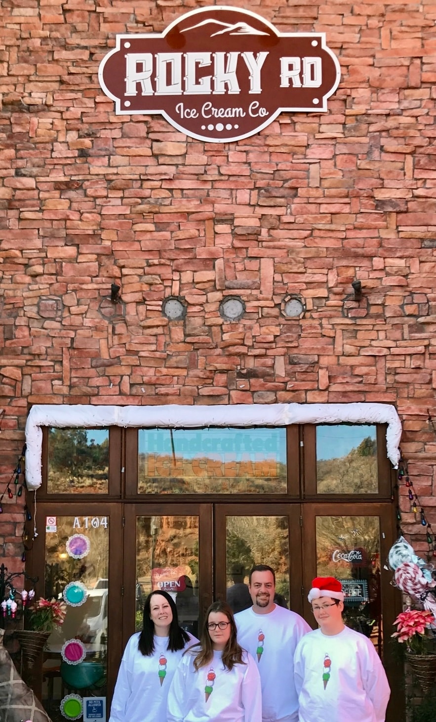 Rocky RD Ice Cream Co. second location at Harkins Plaza, West Sedona
